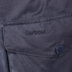 Wollen Jassen Barbour Waxjas Ogston Donkerblauw -Sport Jas Verkoopwinkel 10453 10