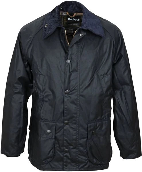 Waxjas Voor Heren Barbour Bedale Wax Jas Donkerblauw 1 Waxjas Voor Heren Barbour Bedale Wax Jas Donkerblauw