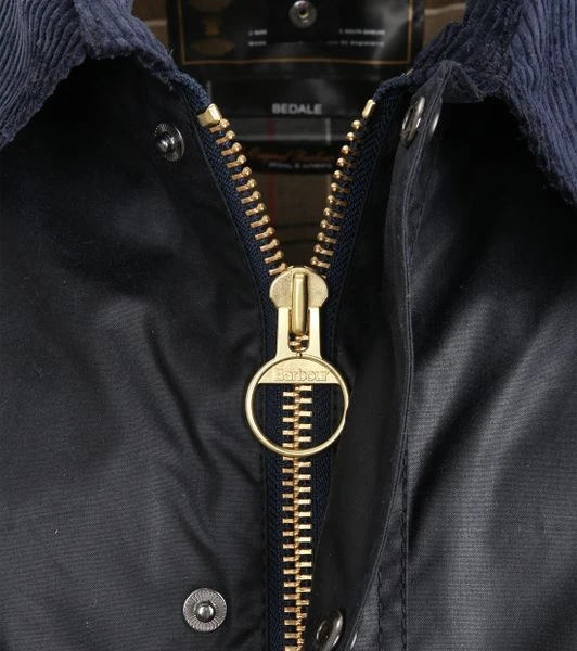 Waxjas Voor Heren Barbour Bedale Wax Jas Donkerblauw 2 Waxjas Voor Heren Barbour Bedale Wax Jas Donkerblauw - Afbeelding 2