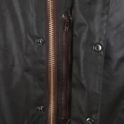 Waxjas Voor Heren Barbour Beaufort Wax Jas Bruin -Sport Jas Verkoopwinkel 55940 5