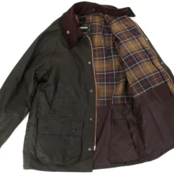 Waxjas Voor Heren Barbour Bedale Wax Jas Olijfgroen -Sport Jas Verkoopwinkel 55943 6