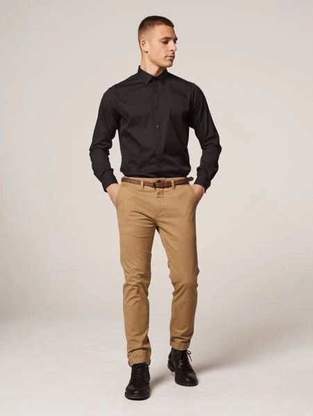 Chino Broeken Dstrezzed Presley Chino Khaki 5 Chino Broeken Dstrezzed Presley Chino Khaki - Afbeelding 5