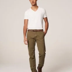 Chino Broeken Dstrezzed Presley Chino Army -Sport Jas Verkoopwinkel 60786 6