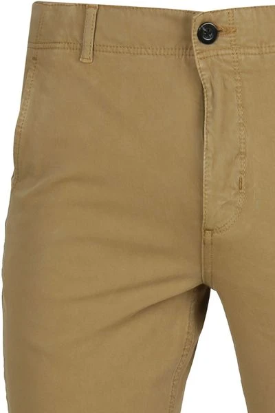 Chino Broeken Suitable Milton Skinny-Fit Chino Khaki 5 Chino Broeken Suitable Milton Skinny-Fit Chino Khaki - Afbeelding 5