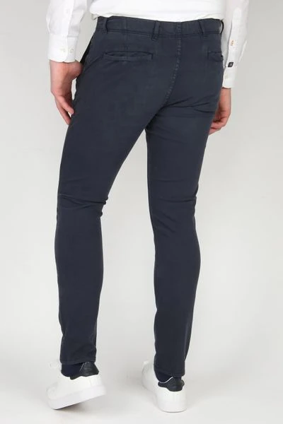 Chino Broeken Suitable Milton Skinny-Fit Chino Navy 6 Chino Broeken Suitable Milton Skinny-Fit Chino Navy - Afbeelding 6