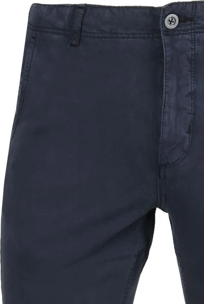 Chino Broeken Suitable Milton Skinny-Fit Chino Navy 4 Chino Broeken Suitable Milton Skinny-Fit Chino Navy - Afbeelding 4