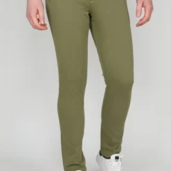 Chino Broeken Suitable Milton Skinny-Fit Chino Groen 11 Chino Broeken Suitable Milton Skinny-Fit Chino Groen -Sport Jas Verkoopwinkel 63477 10