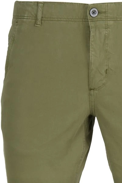 Chino Broeken Suitable Milton Skinny-Fit Chino Groen 3 Chino Broeken Suitable Milton Skinny-Fit Chino Groen - Afbeelding 3
