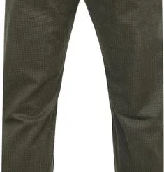 Chino Broeken Dstrezzed Chino Graphic Donkergroen -Sport Jas Verkoopwinkel 63747 9