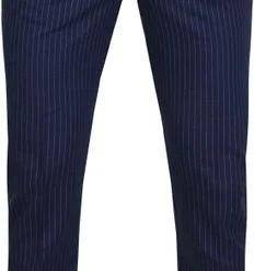 Pantalons Suitable Pantalon Pisa Strepen Navy
