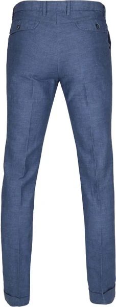 Pantalons Suitable Pantalon Pisa Melange Blauw 5 Pantalons Suitable Pantalon Pisa Melange Blauw - Afbeelding 5