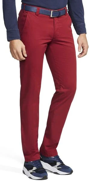 Chino Broeken Meyer Chino Bonn Rood 5 Chino Broeken Meyer Chino Bonn Rood - Afbeelding 5