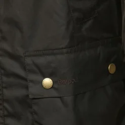 Waxjas Voor Heren Barbour Ashby Wax Jas Olive -Sport Jas Verkoopwinkel 67161 4