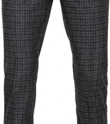 Pantalons Suitable Pantalon Milano Ruit Antraciet -Sport Jas Verkoopwinkel 67708 1 1