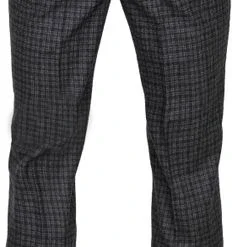 Pantalons Suitable Pantalon Milano Ruit Antraciet -Sport Jas Verkoopwinkel 67708 4