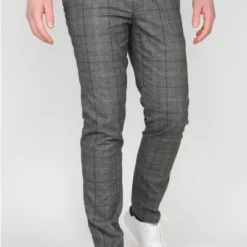 Pantalons Suitable Pantalon Milano Ruit Grijs 10 Pantalons Suitable Pantalon Milano Ruit Grijs -Sport Jas Verkoopwinkel 67710 5