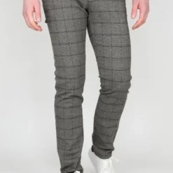 Chino Broeken Suitable Chino Locke Ruit Grijs -Sport Jas Verkoopwinkel 67726 5