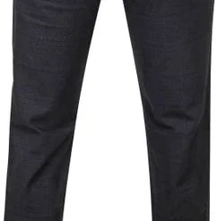 Chino Broeken Suitable Chino Sartre Ruit Donkerblauw -Sport Jas Verkoopwinkel 67728 4