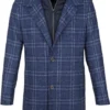 Wollen Jassen Suitable Geke Coat Ruit Blauw