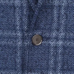 Wollen Jassen Suitable Geke Coat Ruit Blauw 8 Wollen Jassen Suitable Geke Coat Ruit Blauw -Sport Jas Verkoopwinkel 67907 3