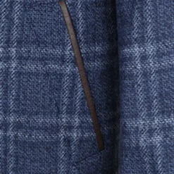 Wollen Jassen Suitable Geke Coat Ruit Blauw 9 Wollen Jassen Suitable Geke Coat Ruit Blauw -Sport Jas Verkoopwinkel 67907 4