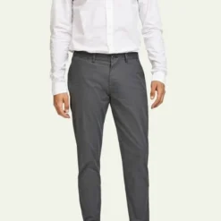 Chino Broeken Scotch And Soda Stuart Chino Grijs -Sport Jas Verkoopwinkel 68134 5
