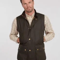 Bodywarmers Heren Barbour Westmoreland Wax Jas Olijfgroen -Sport Jas Verkoopwinkel 70032 5