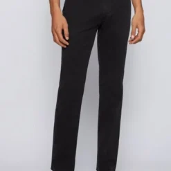 Chino Broeken Hugo Boss Chino Zwart -Sport Jas Verkoopwinkel 70158 4