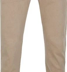 Chino Broeken Mac Jeans Driver Pants Flexx Beige