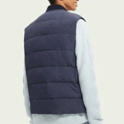 Bodywarmers Heren Scotch And Soda Bomber Bodywarmer Donkerblauw 8 Bodywarmers Heren Scotch And Soda Bomber Bodywarmer Donkerblauw -Sport Jas Verkoopwinkel 70589 10