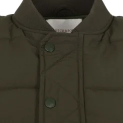 Bodywarmers Heren Scotch And Soda Bomber Bodywarmer Donkergroen -Sport Jas Verkoopwinkel 70590 2