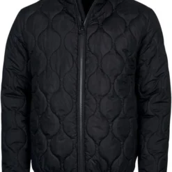 Tussenjassen Barbour International Accelerator Race Quilt Jack Zwart -Sport Jas Verkoopwinkel 70729 1 1