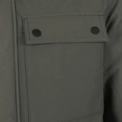 Winterjas Voor Heren Ecoalf Luena Jas Khaki -Sport Jas Verkoopwinkel 70914 3