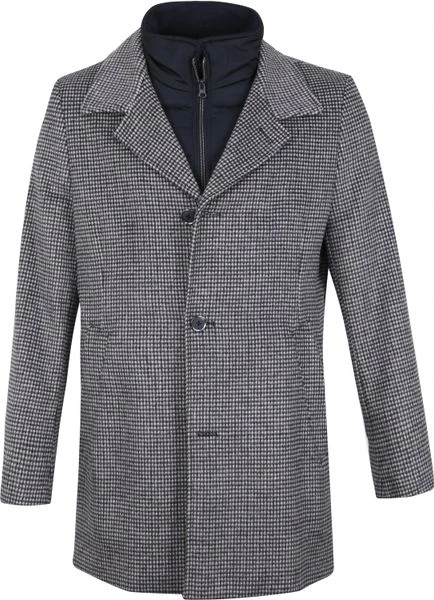 Wollen Jassen Suitable Stijn Coat Bruin 1 Wollen Jassen Suitable Stijn Coat Bruin