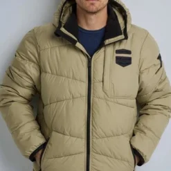 Winterjas Voor Heren PME Legend Jas Dreamlifter Icon Beige -Sport Jas Verkoopwinkel 71282 5