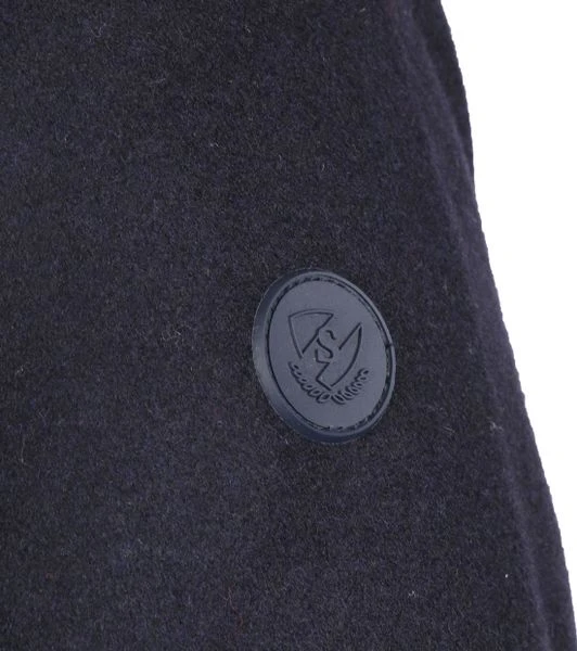 Wollen Jassen Suitable Pilot Jas Donkerblauw 4 Wollen Jassen Suitable Pilot Jas Donkerblauw - Afbeelding 4