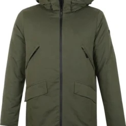Winterjas Voor Heren Suitable Lucan Jas Olijfgroen