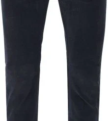 Five-Pocket Broeken Pierre Cardin Lyon Voyage Corduroy Broek Donkerblauw