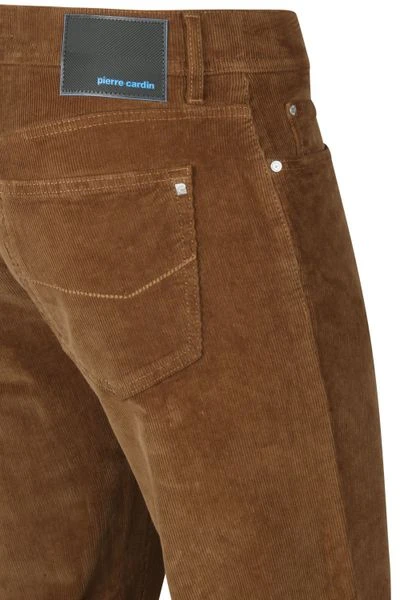 Five-Pocket Broeken Pierre Cardin Lyon Voyage Corduroy Broek Bruin 3 Five-Pocket Broeken Pierre Cardin Lyon Voyage Corduroy Broek Bruin - Afbeelding 3
