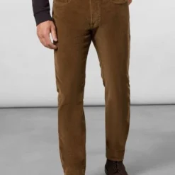 Five-Pocket Broeken Pierre Cardin Lyon Voyage Corduroy Broek Bruin 10 Five-Pocket Broeken Pierre Cardin Lyon Voyage Corduroy Broek Bruin -Sport Jas Verkoopwinkel 71399 5