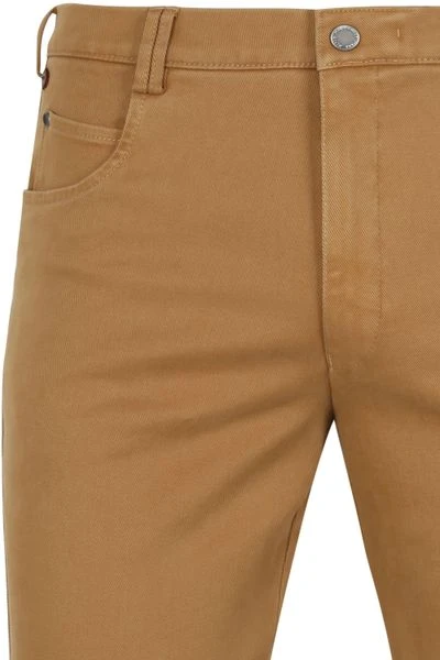 Five-Pocket Broeken Meyer Broek Dubai Camel Bruin 2 Five-Pocket Broeken Meyer Broek Dubai Camel Bruin - Afbeelding 2