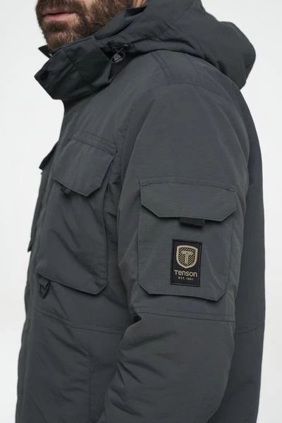 Tussenjassen Tenson Jeffers Jacket Khaki 4 Tussenjassen Tenson Jeffers Jacket Khaki - Afbeelding 4