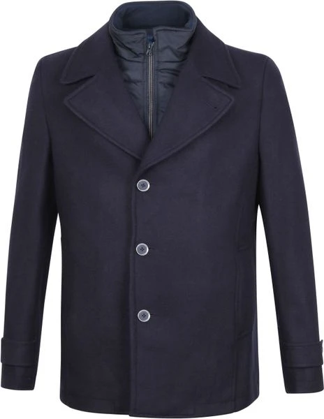 Wollen Jassen Suitable Coat Turijn Donkerblauw 1 Wollen Jassen Suitable Coat Turijn Donkerblauw