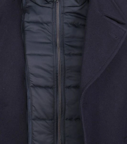Wollen Jassen Suitable Coat Turijn Donkerblauw 3 Wollen Jassen Suitable Coat Turijn Donkerblauw - Afbeelding 3
