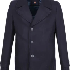 Wollen Jassen Suitable Coat Turijn Donkerblauw 9 Wollen Jassen Suitable Coat Turijn Donkerblauw -Sport Jas Verkoopwinkel 71738 9
