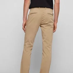 Chino Broeken Hugo Boss Chino Schino Slim Beige -Sport Jas Verkoopwinkel 71959 6