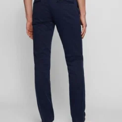 Chino Broeken Hugo Boss Chino Schino Slim Donkerblauw -Sport Jas Verkoopwinkel 71960 10