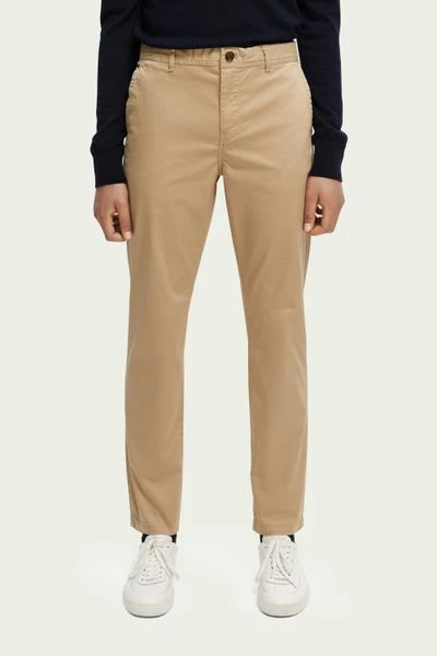 Chino Broeken Scotch And Soda Chino Stuart Beige 2 Chino Broeken Scotch And Soda Chino Stuart Beige - Afbeelding 2