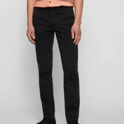 Chino Broeken Hugo Boss Chino Schino Slim Zwart -Sport Jas Verkoopwinkel 72044 5