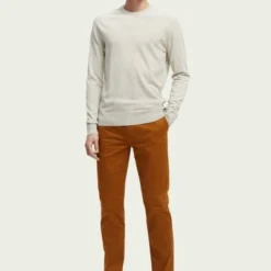 Chino Broeken Scotch And Soda Chino Stuart Bruin 8 Chino Broeken Scotch And Soda Chino Stuart Bruin -Sport Jas Verkoopwinkel 72045 6